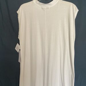 JUSTFAB Dress-NWT-Young Women Sz-S- Versatile White Beach/Pool/Robe/Coverup/Maxi